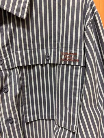 COMMON GULL PRODUCTS 스트라이프 셔츠