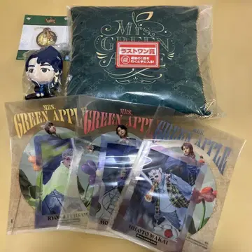 Mrs. GREEN APPLE 쿠션 클리어 파일 마스코트 세트