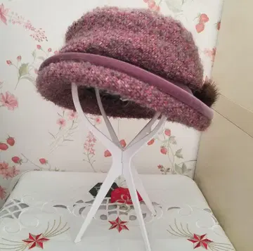 중앙 모자 일본제 크림슨 모헤어 50% M 57cm