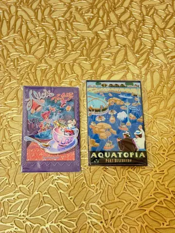 디즈니 WONDERBLES 핀 배지 2종 세트