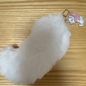 디즈니 스토어 마리 꼬리 키링 스트랩