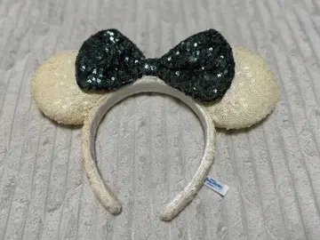 미키마우스풍 스팽글 머리띠