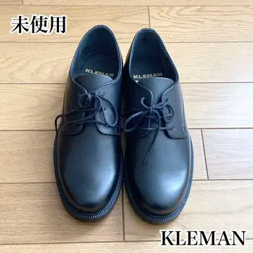 [ 미사용 ] KLEMAN 클레망 플레인토 레이스업 슈즈 천연 가죽