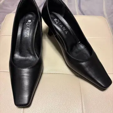 다이애나 블랙 하이힐 5cm