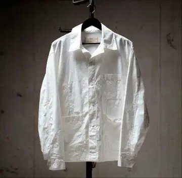 maison kinema Cotton pajama shirt jacket