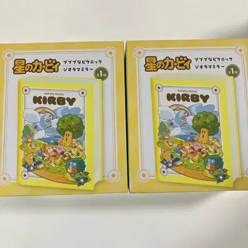 별의 커비 디오라마 거울 2세트