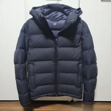 UNIQLO 심리스 다운 자켓 M 블랙