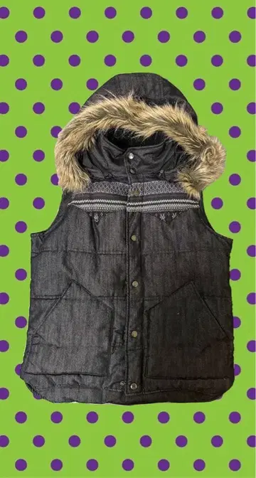 EASTERN ORIGINAL 다크 그레이 다운 베스트