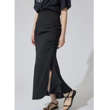 rienda 개더 머메이드 스커트 S 사이즈