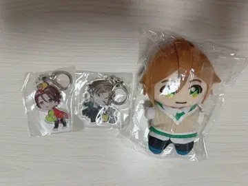 우라타누키 봉제 인형 키링 세트