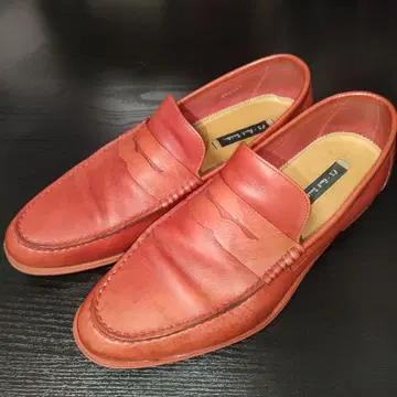 PS Paul Smith 빨간색 가죽 로퍼 사이즈 6