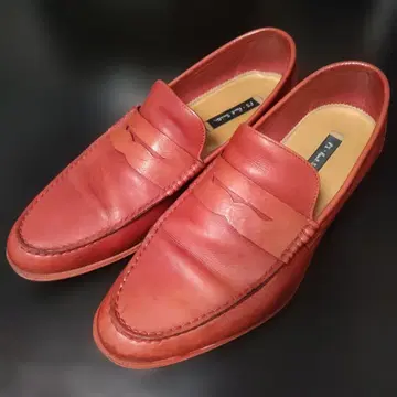 PS Paul Smith 빨간색 가죽 로퍼 사이즈 6