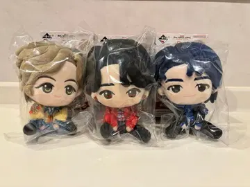 미세스 제일복권 A상 봉제 인형 3체 세트