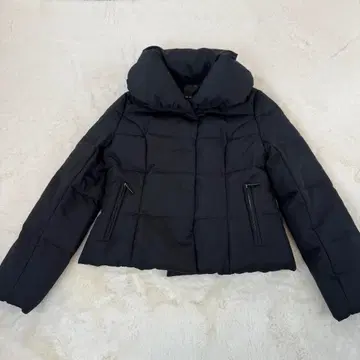 새상품급 M-PREMIER 숏 다운 자켓 코트 블랙 엠프리미어