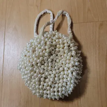 펄풍 비즈 장식 파티 백