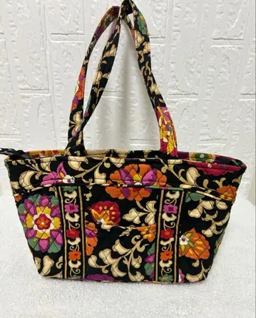[새상품급] Vera Bradley 꽃무늬 핸드백 레트로