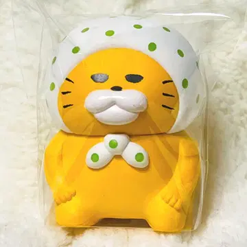 길고양이 대장 피규어 두건 반성