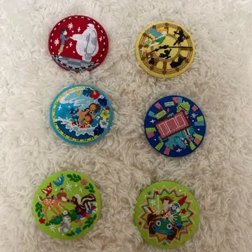 디즈니 자수 디자인 핀 배지