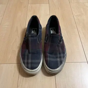 VANS 체크 무늬 슬립온 / US 기획 / us9/27cm