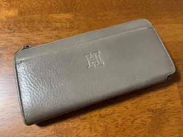 HIROFU 히로후 그레이 가죽 장지갑