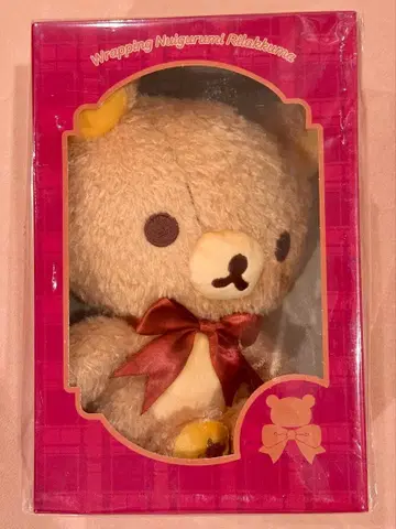 LOFT 한정판 랩핑 봉제 인형 리락쿠마 RILAK KUMA 로프트