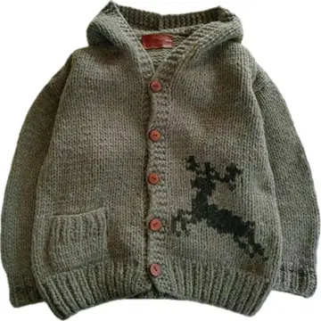 Cowichan shepherd 코위찬 니트 후디