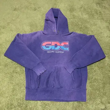 GDC 맨투맨 90s 퍼플네이비 페이드 L 빈티지 스웨트