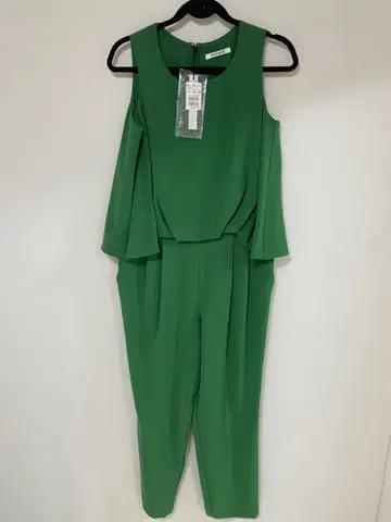 그린 팬츠 셋업 사이즈 38