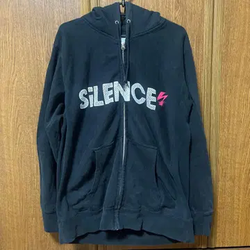 SILENCE SIM 10 YEARS 블랙 후드티