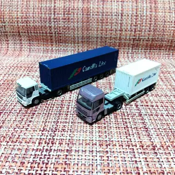 철도 모형 해상 컨테이너 까멜리아 라인 트레일러 컬렉션 토미텍