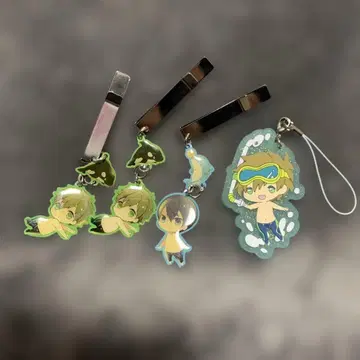 새상품급 Free! 굿즈 4세트