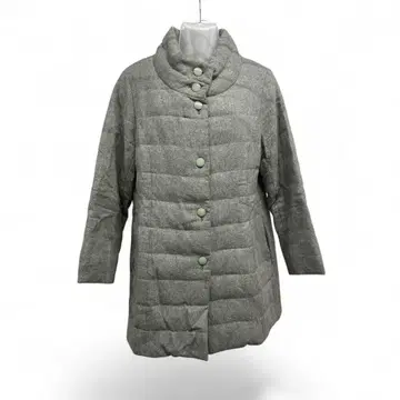 그레이 버튼 패드 아우터 자켓 LAPINE BLANCHE