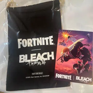 Fortnite Bleach 콜라보 복조리 및 엽서