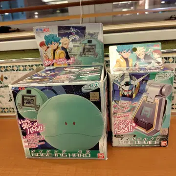 반다이 건담 AGE 게이징 할로 & 에이지 디바이스