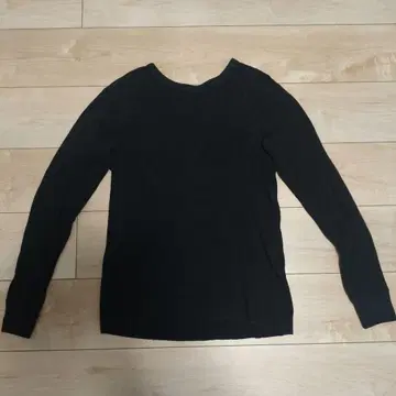 Number (N)ine 블랙 긴팔 써멀 티셔츠 2