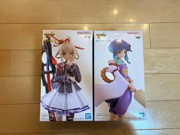 반다이 ESPRESTO 게임 캐릭터 피규어 2체 세트