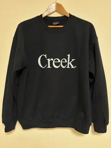 CreekAngler'sDevice logo crew neck sweat