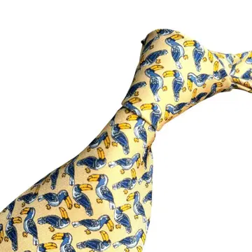 [새상품급] 브룩스브라더스 최고급 실크 넥타이 애니멀 무늬