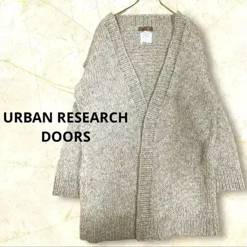 URBAN RESEARCH DOORS 페루 니트 가디건