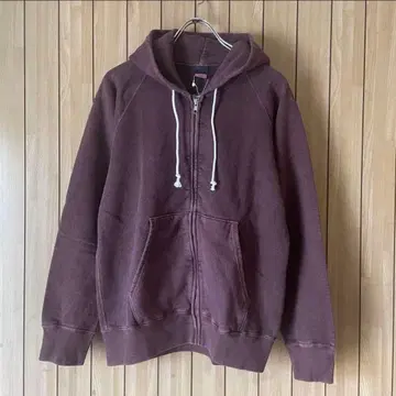 새상품 GOOD ON 래글런 지퍼 후드 맨투맨 L