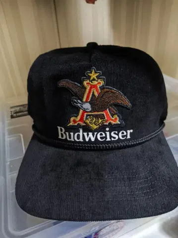 Budweiser 코듀로이 캡 새상품