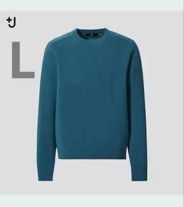 UNIQLO +J 캐시미어 블렌드 크루넥 스웨터 (긴팔)
