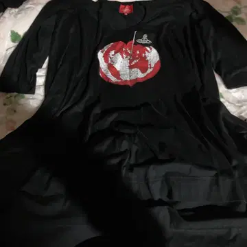 빅 사이즈 비비안 웨스트우드 반팔 원피스