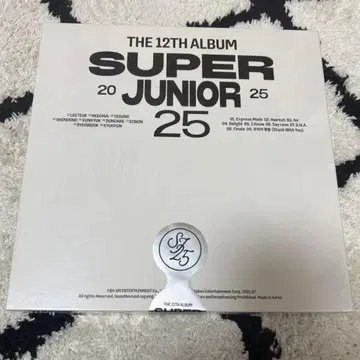 SUPERJUNIOR25 CD 앨범 25ver