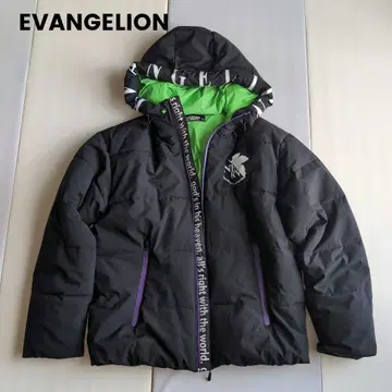 EVANGELION 에반게리온 다운 자켓 콜라보 M