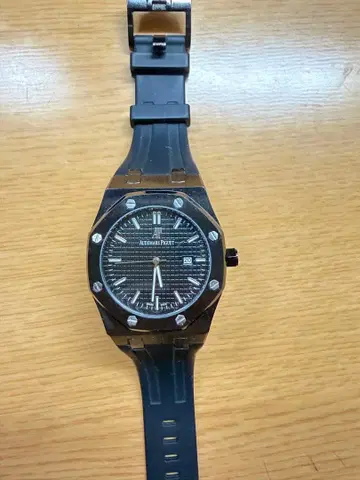 손목시계 남성용 블랙