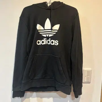 adidas 블랙 후드티 XS
