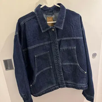 GAP 데님 자켓 L 사이즈 다크 블루