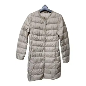 UNIQLO 유니클로 울트라 라이트 다운 롱 베이지 S