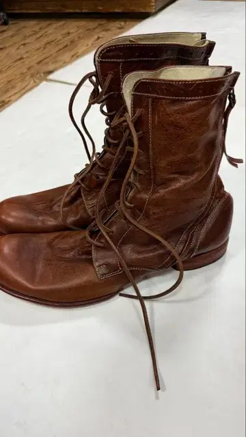 Kyoji Maruyama 가죽 부츠 26.5 새상품급